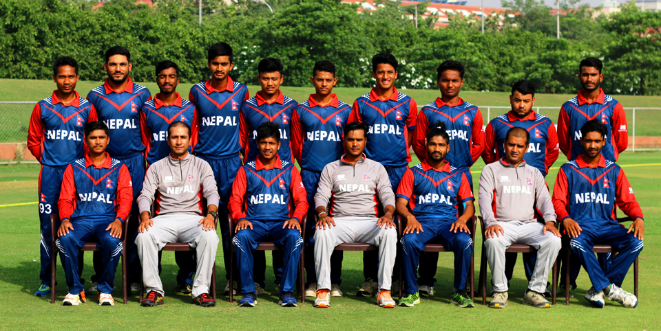 Nepali U-19 team of 2016